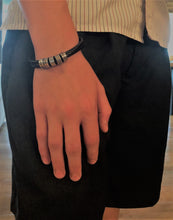 Load image into Gallery viewer, Find Your Calm Leather Bracelet
